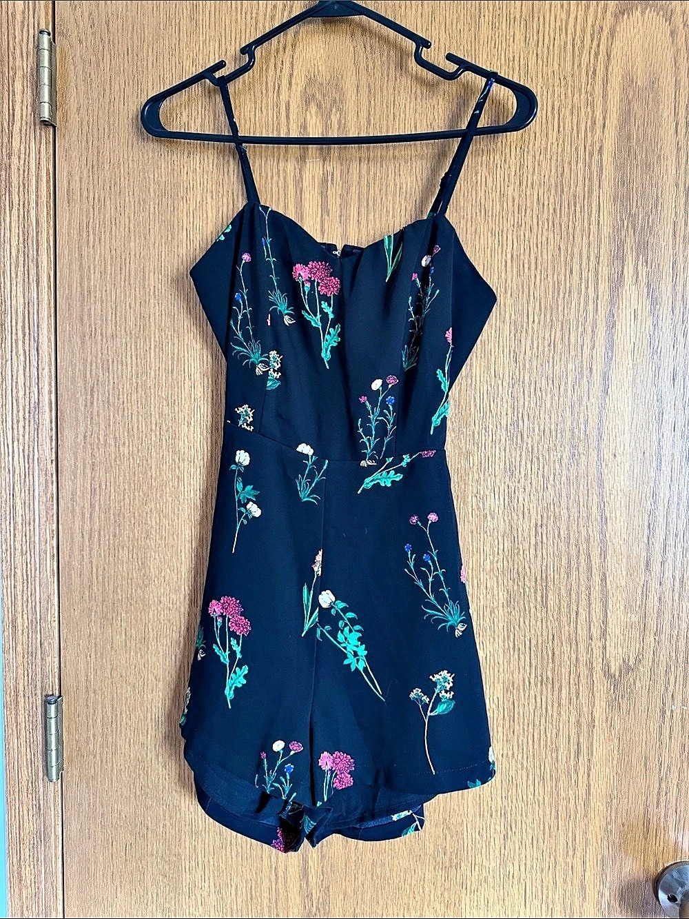 Floral Romper in Blue
